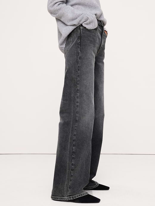 Banana Republic The Icon Classic Wide-Leg Jean — photo 4