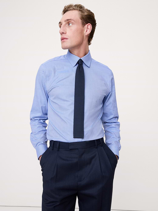 Banana Republic Standard-Fit Wrinkle-Resistant Dress Shirt — photo 1