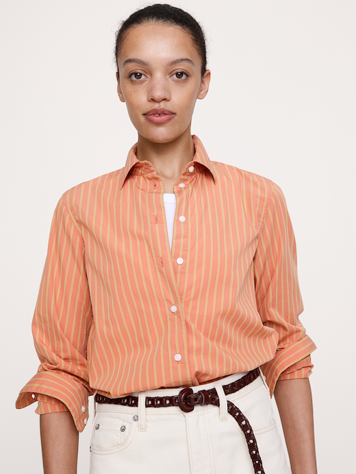 Banana Republic The Everyday Shirt in Cotton Poplin — photo 4
