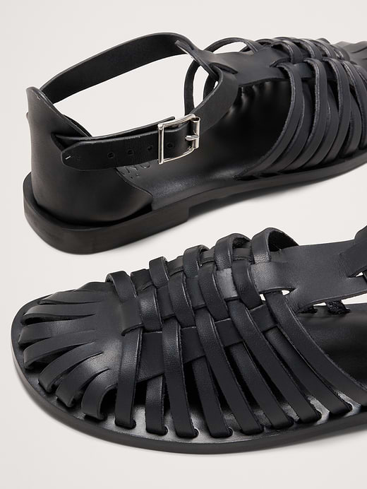 Banana Republic Braided Italian Leather Fisherman Sandal — photo 7