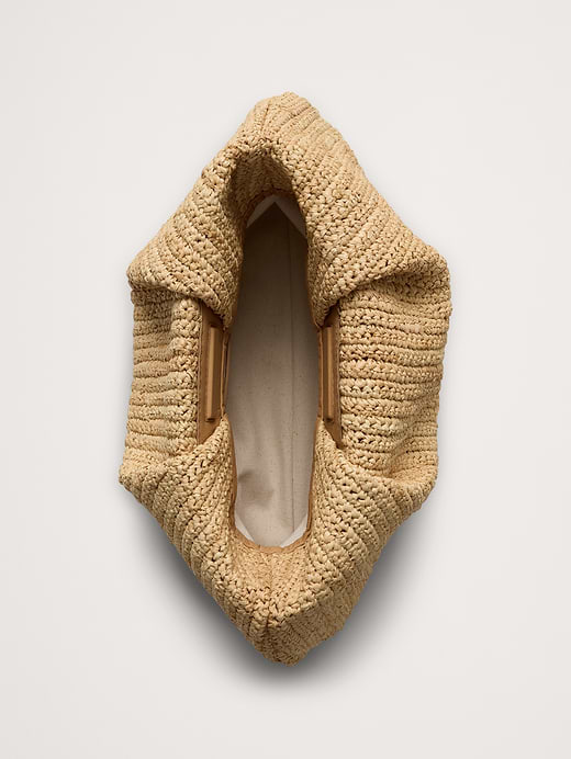 Banana Republic Raffia Clutch — photo 6