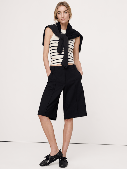 Banana Republic Ribbed Henley Tank — photo 4
