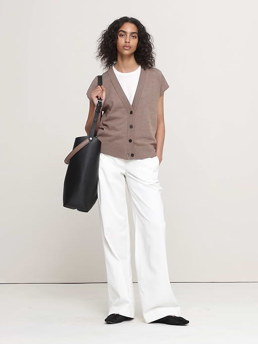 Banana Republic Slouchy Vida Italian Leather Bag — photo 8