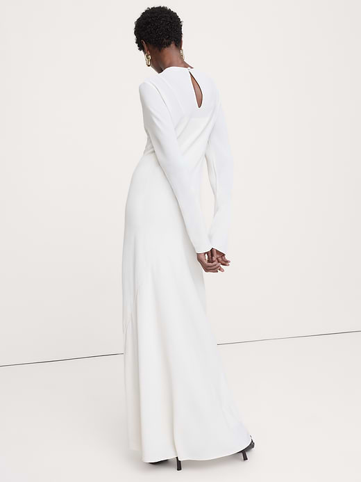 Banana Republic Bias-Cut Chiffon Maxi Dress — photo 3
