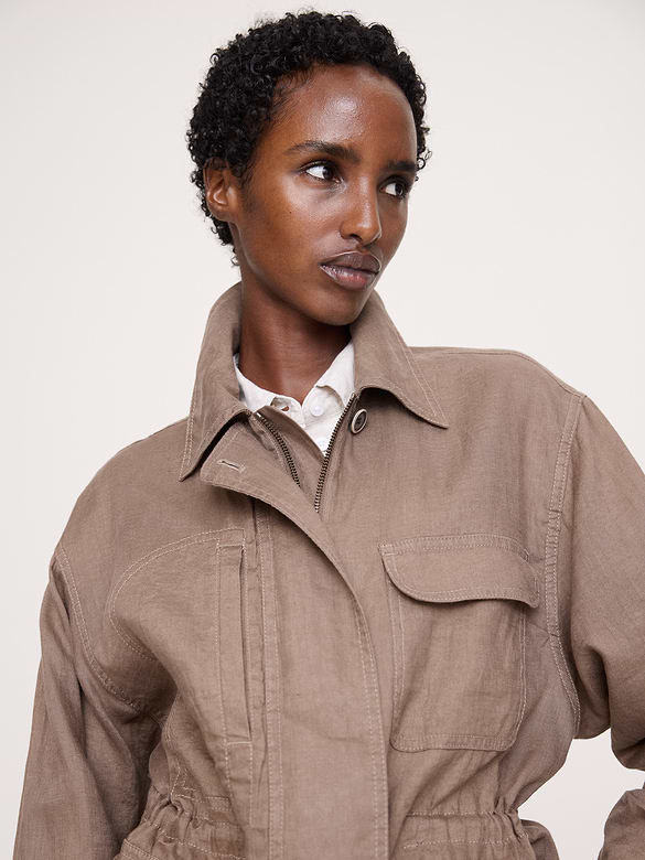Banana Republic Archive Reissue Linen Chore Coat — photo 7