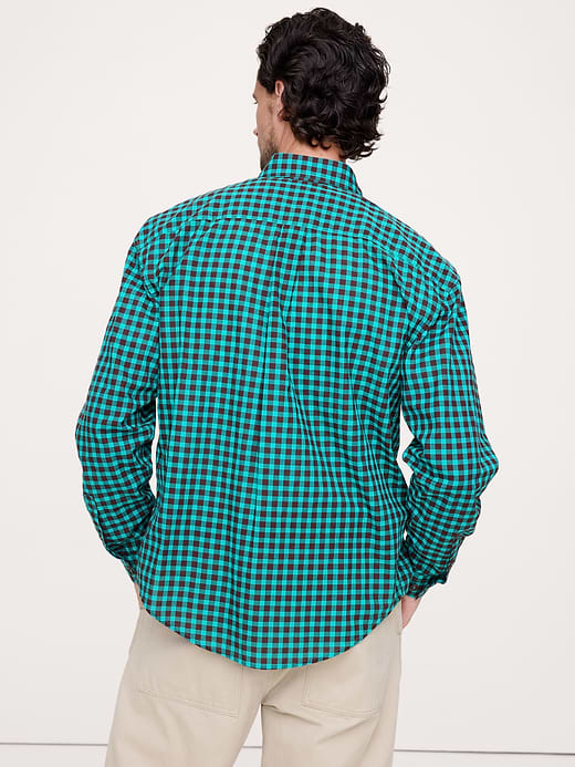 Banana Republic Relaxed-Fit Summerweight Cotton Shirt — photo 3