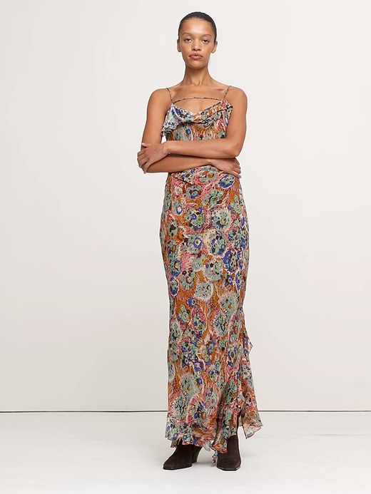 Banana Republic Georgette Cowl-Neck Maxi Dress — photo 7