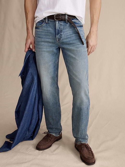 Banana Republic Straight Luxe Traveler Jean — photo 4