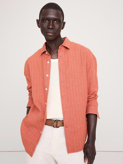 Banana Republic Standard-Fit Textured Shirt — photo 1