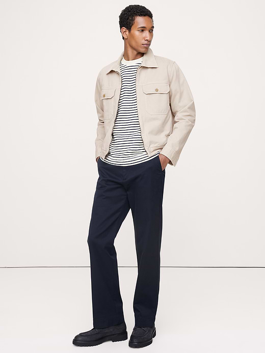 Banana Republic Cotton Twill Mechanic's Jacket with Corduroy Collar — photo 4