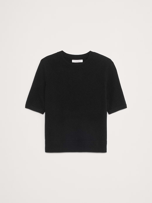 Banana Republic Lightweight Cashmere Short-Sleeve Sweater — photo 3