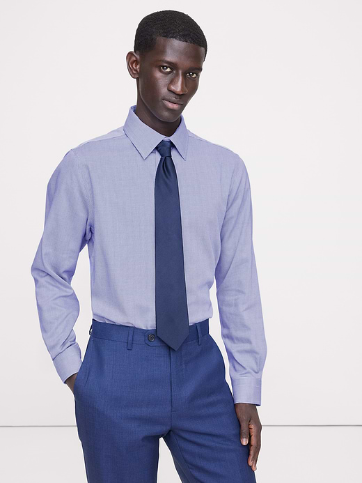 Banana Republic Standard-Fit Wrinkle-Resistant Dress Shirt — photo 1