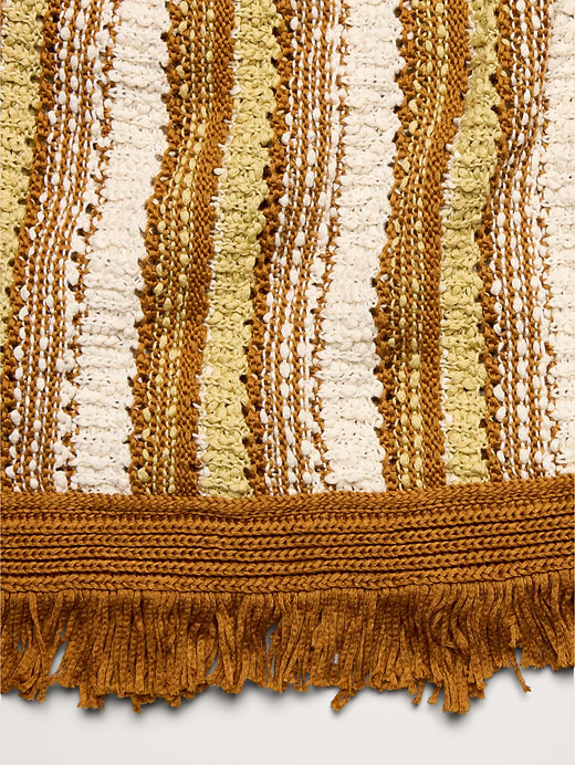 Banana Republic Fringe Cotton Polo Cardigan — photo 6