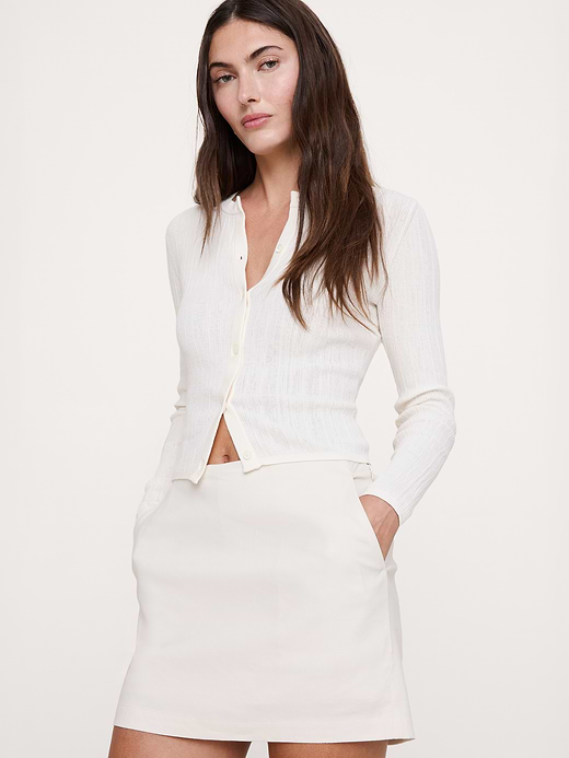Banana Republic Linen-Viscose Micro Mini Skort — photo 1