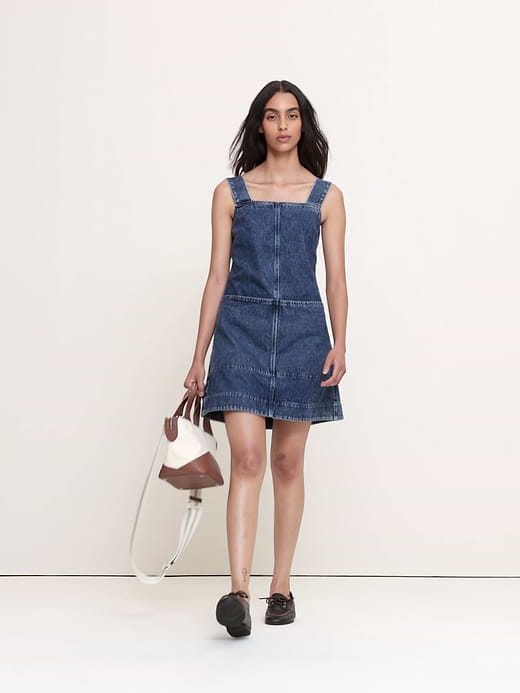 Banana Republic Denim Apron Mini Dress — photo 5