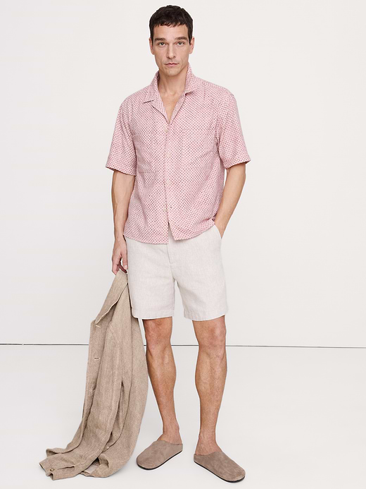Banana Republic Relaxed-Fit Seersucker Resort Shirt — photo 1