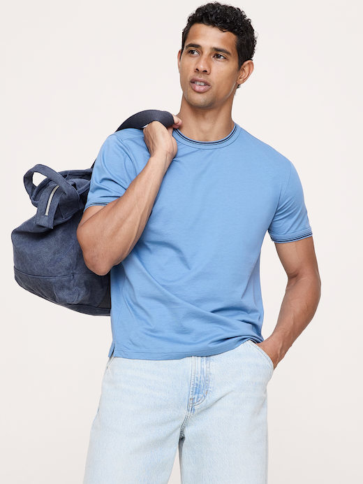 Banana Republic Silky Cotton T-Shirt — photo 1