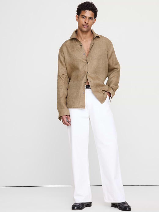 Banana Republic Standard-Fit Linen Shirt — photo 1