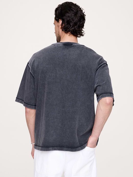 Banana Republic Heavyweight Cotton Boxy Tee — photo 3