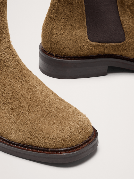 Banana Republic Leather Square-Toe Chelsea Boot — photo 7