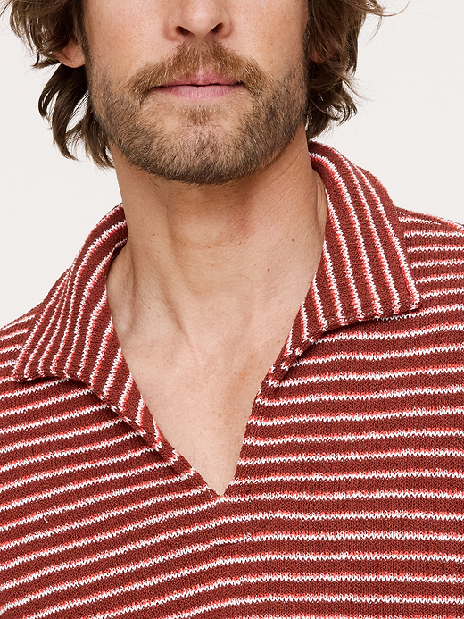 Banana Republic Relaxed-Fit Striped Polo — photo 4