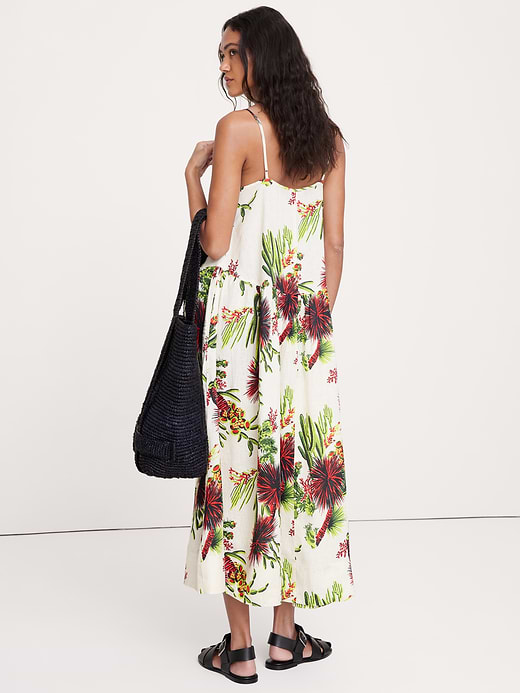 Banana Republic Linen Drop-Waist Maxi Dress — photo 3