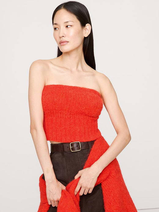 Banana Republic Italian Alpaca-Blend Tube Top — photo 1