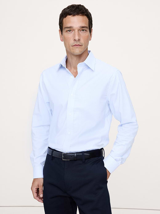 Banana Republic Standard-Fit Wrinkle-Resistant Dress Shirt — photo 1