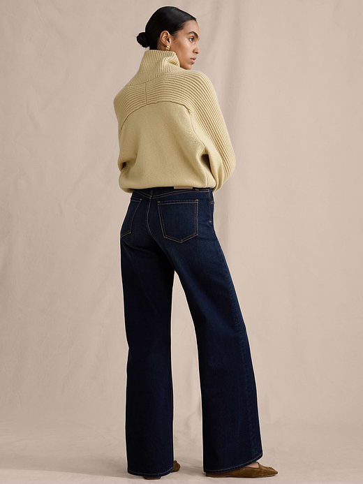 Banana Republic The Icon Classic Wide-Leg Jean — photo 3