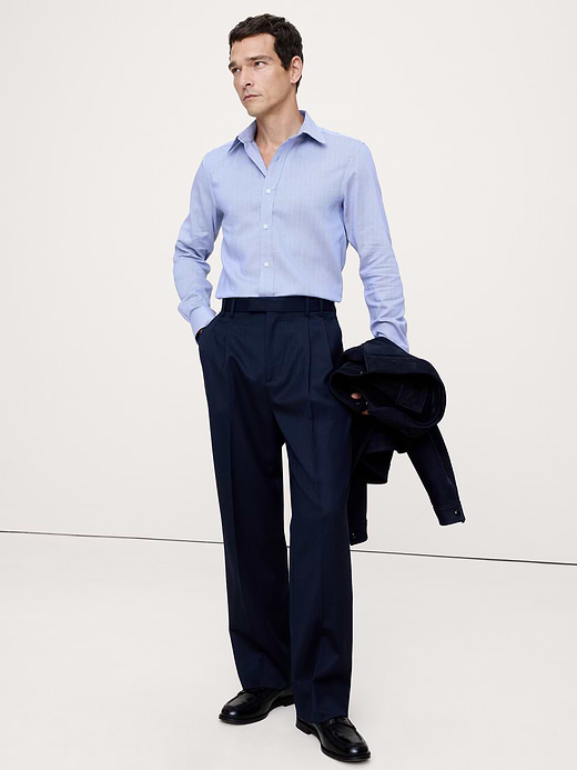 Banana Republic Slim-Fit Wrinkle-Resistant Dress Shirt — photo 4