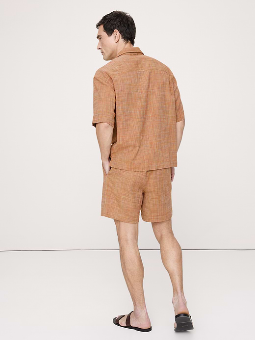Banana Republic 7" Plaid Pull-On Short — photo 3