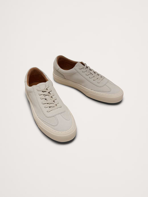 Banana Republic Suede Court Sneaker — photo 3
