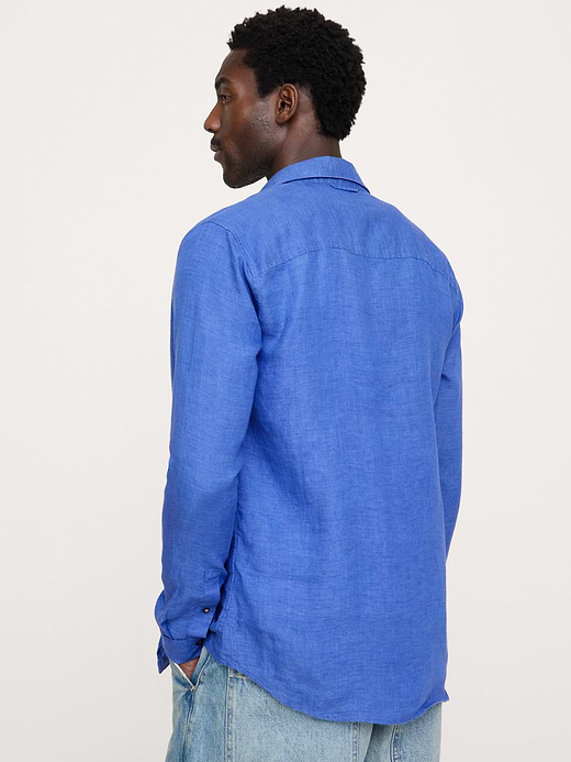 Banana Republic Slim-Fit Linen Shirt — photo 3