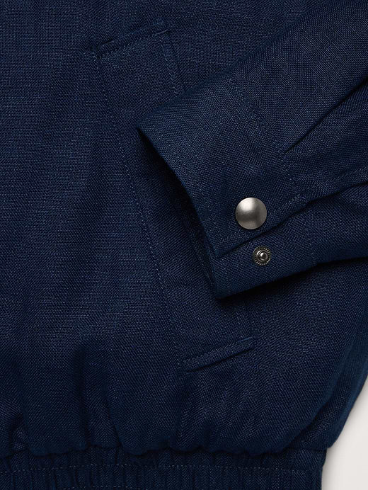Banana Republic Linen Harrington Jacket — photo 7