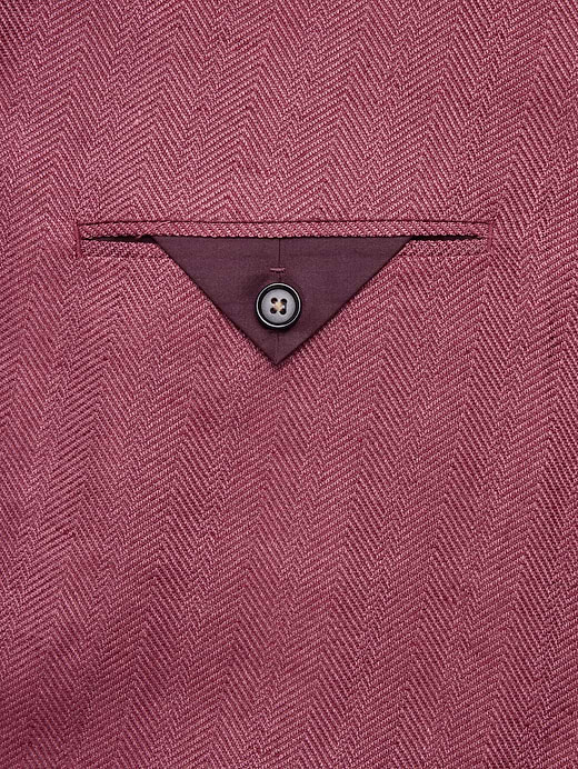 Banana Republic Double-Breasted Linen-Merino Suit Jacket — photo 7