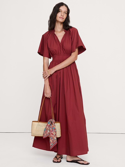 Banana Republic Tie-Back Maxi Dress — photo 1