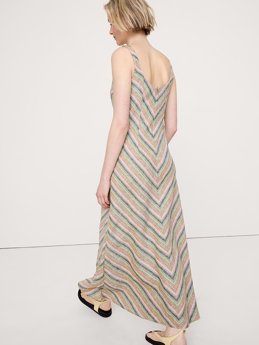 Banana Republic Linen Bias-Cut Maxi Dress — photo 3