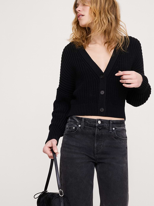 Banana Republic Chunky Cotton Cardigan — photo 1