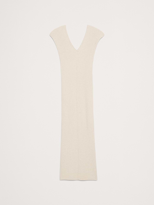 Banana Republic Merino-Cotton Maxi Dress with Open Back — photo 5