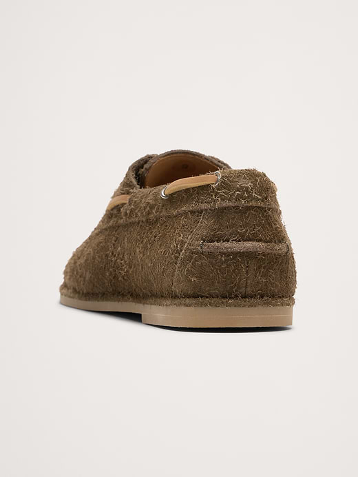 Banana Republic Textured Italian Suede Boat Shoe — photo 5