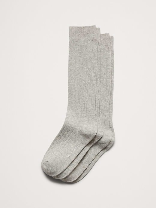 Banana Republic Ribbed Trouser Sock 2-Pack — photo 1