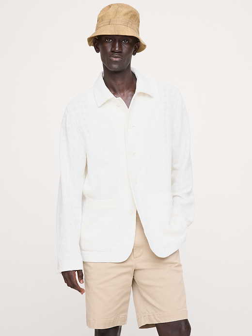 Banana Republic Basketweave Shirt Jacket — photo 1