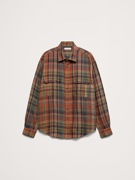 Banana Republic Relaxed-Fit Linen Explorer Shirt — photo 5