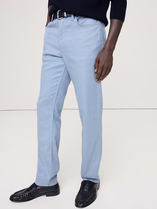 Banana Republic Slim Linen-Cotton Traveler Pant — photo 4