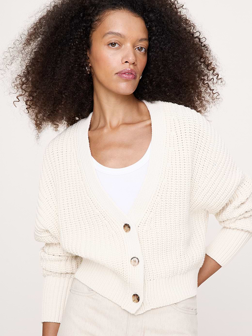 Banana Republic Chunky Cotton Cardigan — photo 4