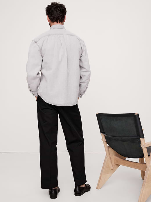 Banana Republic Relaxed-Fit Denim Overshirt — photo 3