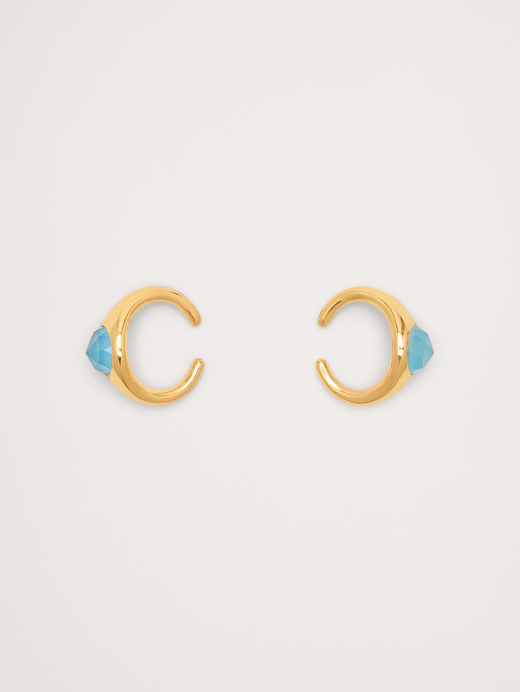 Banana Republic Blue Chalcedony Ear Cuff — photo 1
