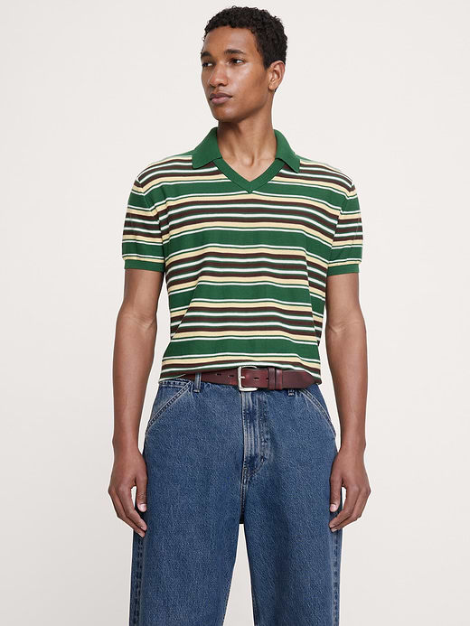 Banana Republic Cotton Sweater Polo — photo 1