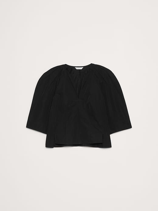 Banana Republic Taffeta Volume-Sleeve Top — photo 5