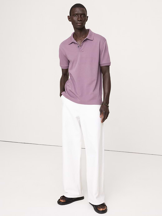 Banana Republic Luxury-Touch Polo — photo 1